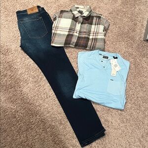 BUFFALO DAVID BITTON. BRAND NEW OUTFIT! THREE PIECES! Over $200 in clothes!!!